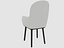 Beetley Small Bridge Wooden Legs Armchair