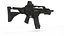 G36C 3D Model  Compact German Assault Rifle  Elite CQB Performer