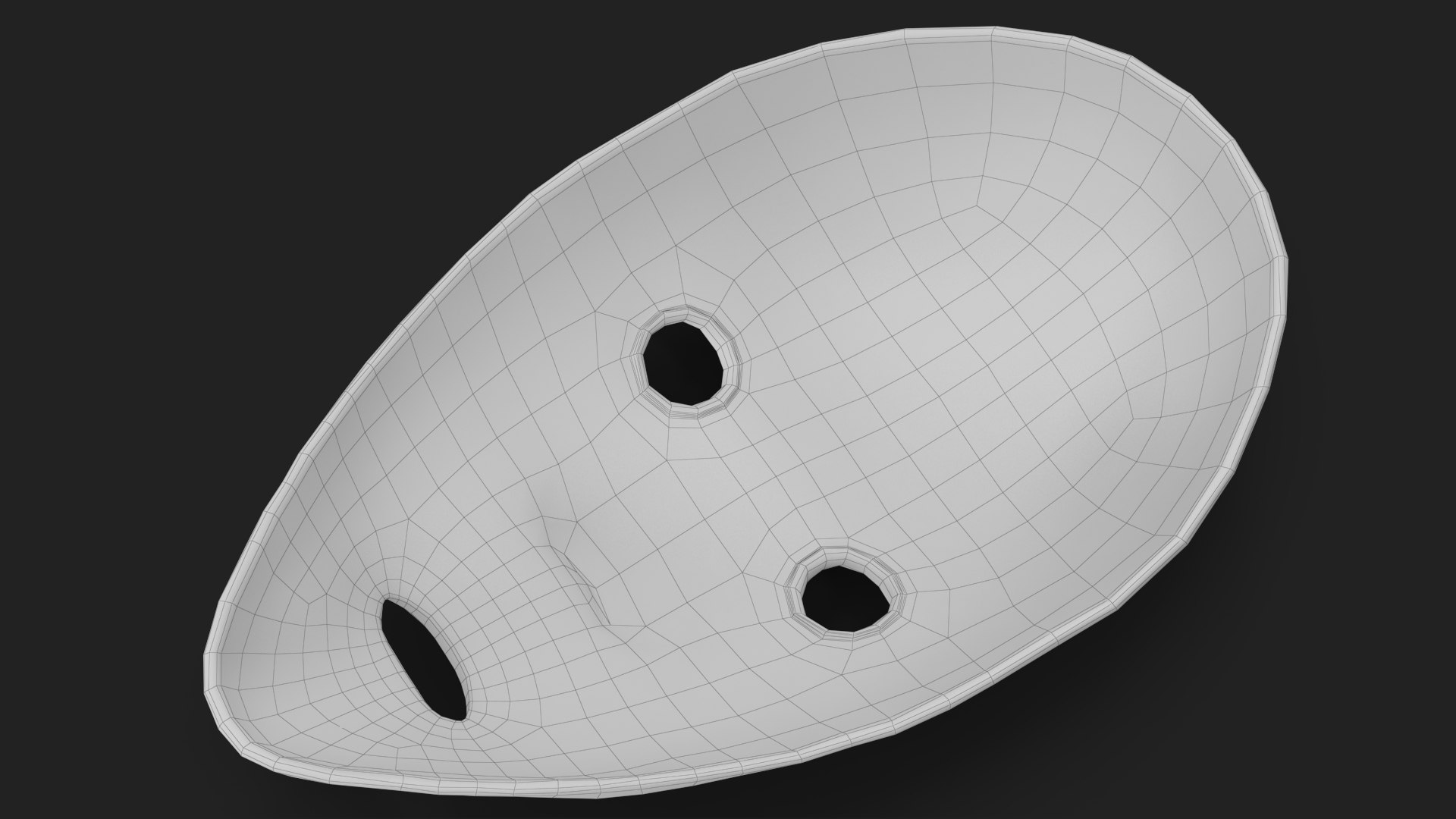 African Mask 3D model https://p.turbosquid.com/ts-thumb/F2/8TeflQ/mI/wireframe_08/jpg/1755610007/1920x1080/fit_q87/bd4585fef617074ac3619fb45312df5ff4d72381/wireframe_08.jpg