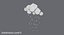 Low Poly Storm Cloud 1