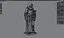 Saint Benedict statue