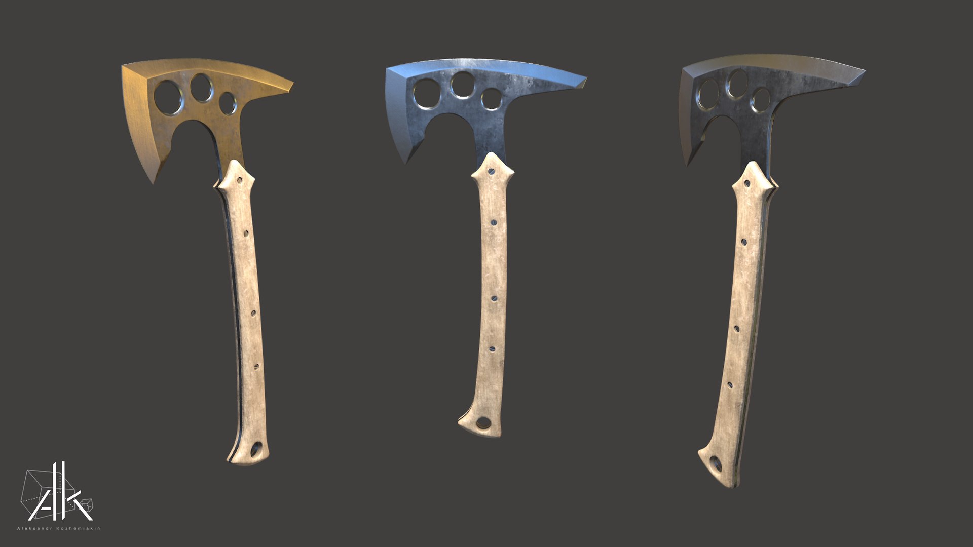 3D model axes pack https://p.turbosquid.com/ts-thumb/F2/JrJUBC/QuoBkt9h/axe_05/png/1579255624/1920x1080/fit_q87/1c20f247211cb0b8b20d47d23d5912a332eba5cf/axe_05.jpg