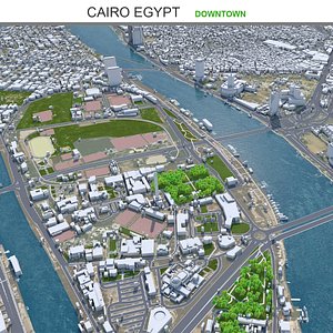 Cairo Downtown Egypt 3D model