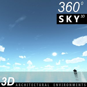 sky clouds 3d max