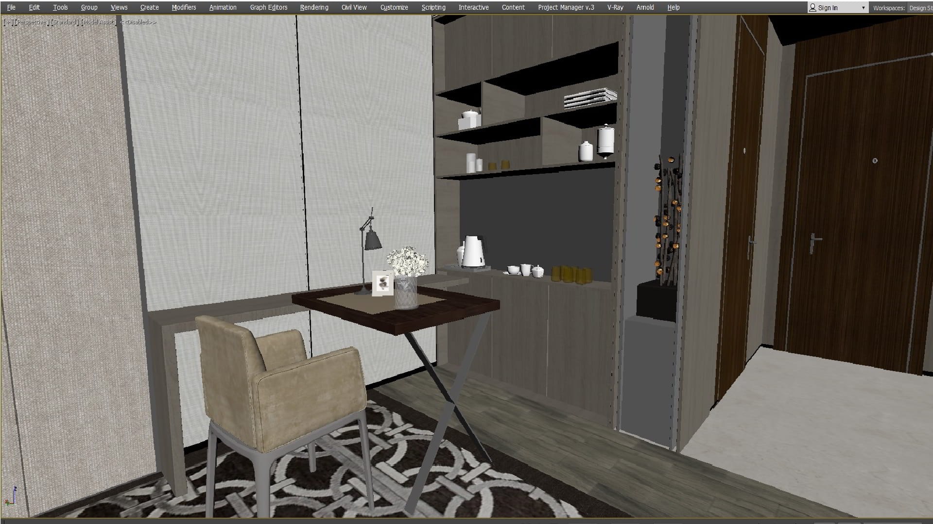58- Modern Luxury Living Room 3D Model - TurboSquid 2026411