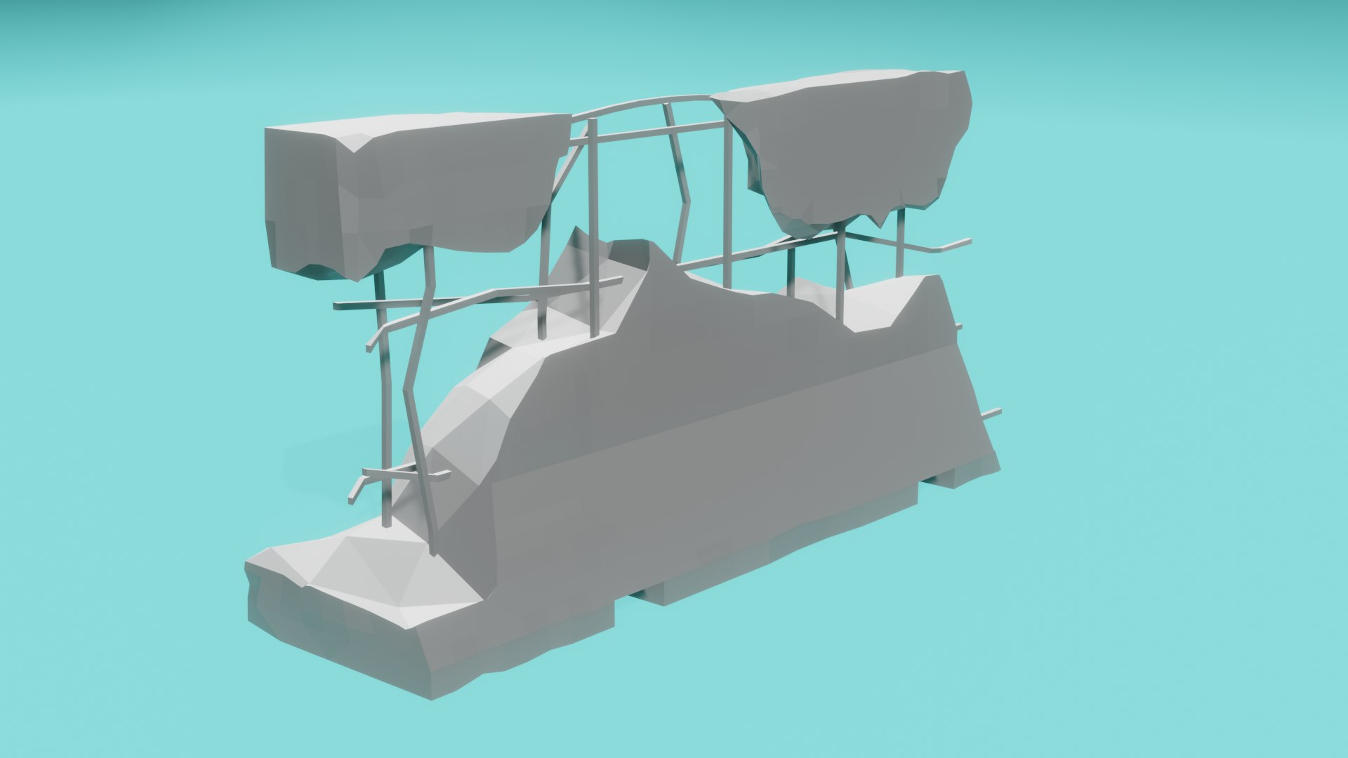 3D model Road Block 5 levels of destruction https://p.turbosquid.com/ts-thumb/F2/N804nm/17/lvl5/png/1635949004/1920x1080/fit_q87/1758de2911d7c48dbb493de25343d5228e98f514/lvl5.jpg