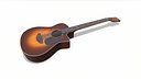 Old Guitar Low-poly PBR