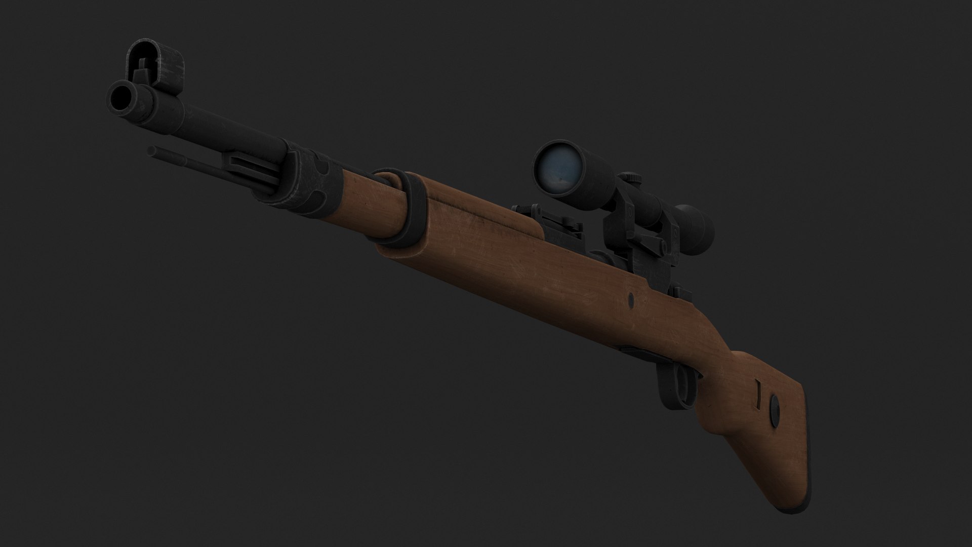 3D Mauser Karabiner 98k model - TurboSquid 1812085