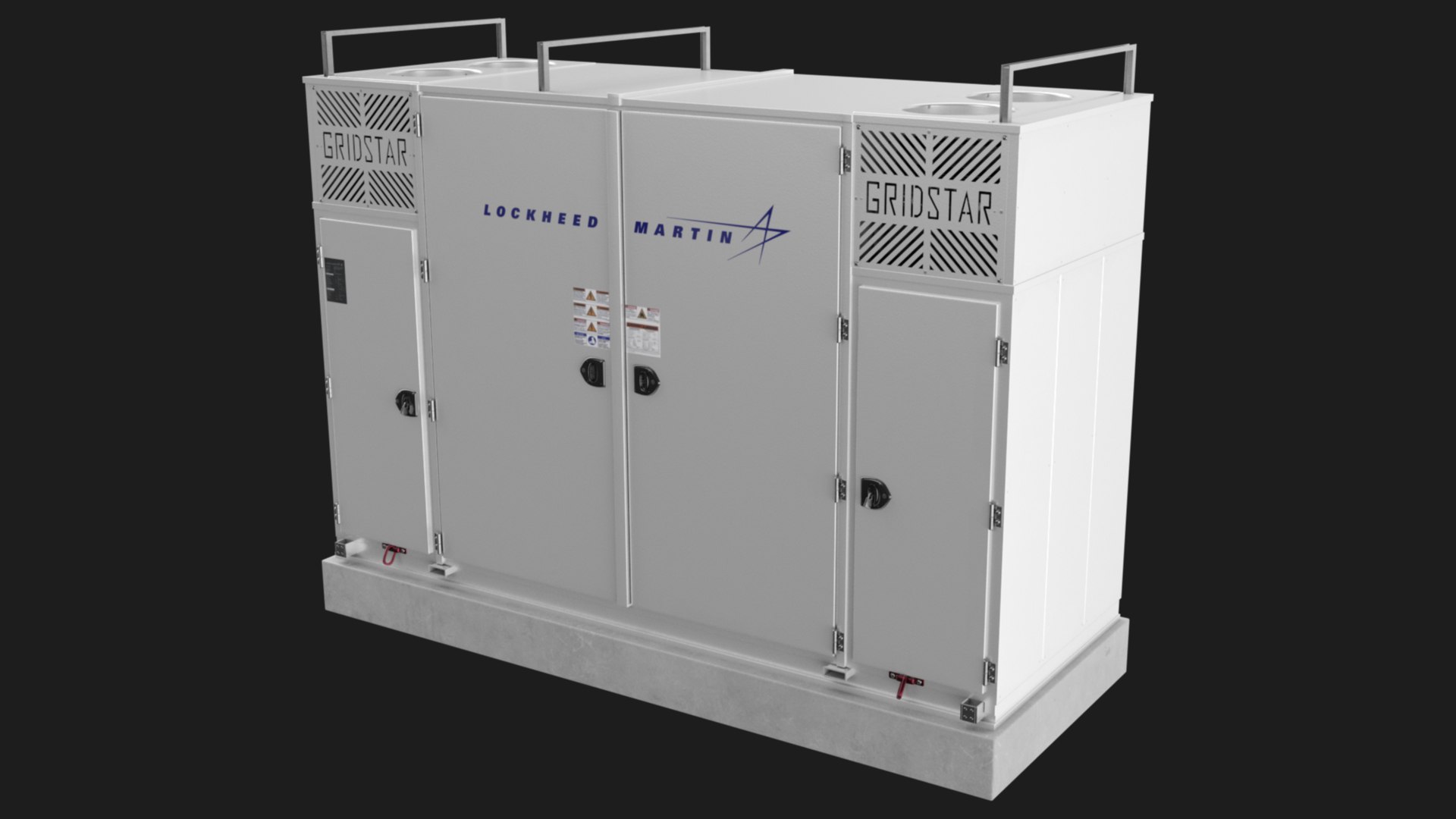 gridstar lockheed martin energy 3D model https://p.turbosquid.com/ts-thumb/F2/WGtiwP/VynxNjMO/lockheedmartinenergystoragesystemsarnold10/jpg/1570297861/1920x1080/fit_q87/d7877e87eabb7c8e5a34670ba8593548b73fb6f9/lockheedmartinenergystoragesystemsarnold10.jpg