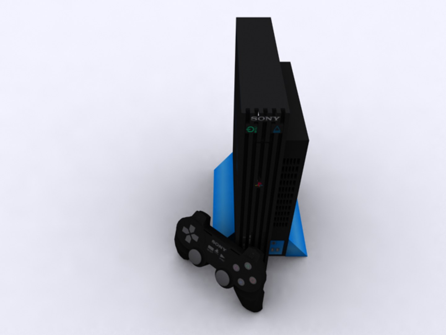 3d Model Sony Playstation 2