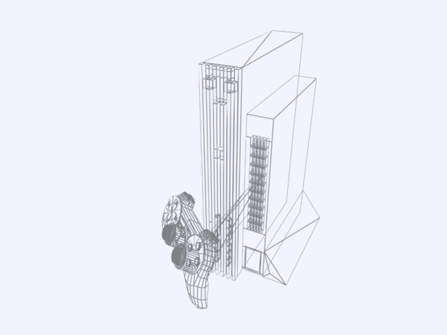 3d Model Sony Playstation 2