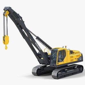 3D Volvo Pipelayer PL4608