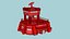 SciFi Facility B05 Rosso - Design esterno fantascientifico