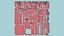 SciFi Facility B05 Rosso - Design esterno fantascientifico