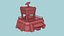 SciFi Facility B05 Rosso - Design esterno fantascientifico