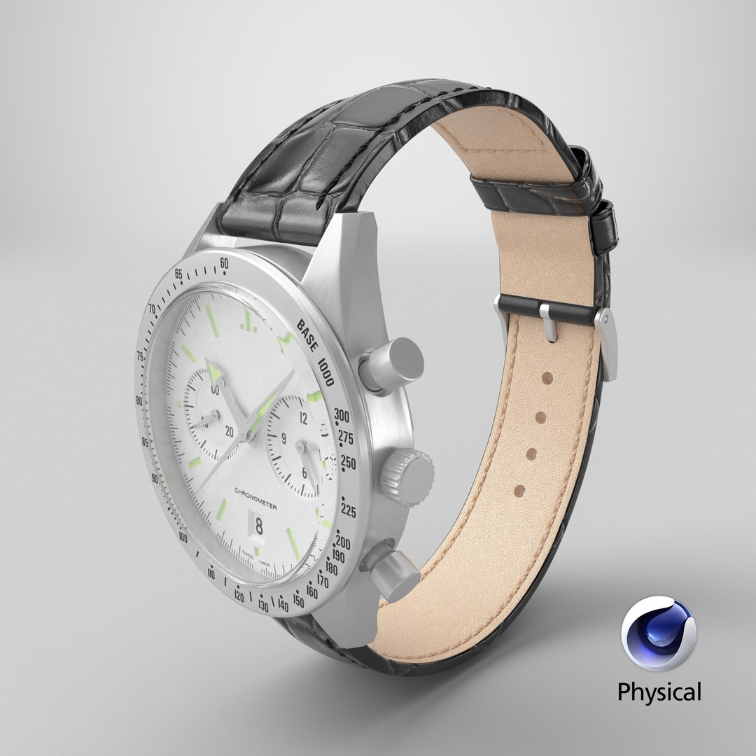 Chronometer Watch Closed Leather Bracelet White Dial 3D model https://p.turbosquid.com/ts-thumb/F2/Yb3qMv/H1/stemcell_cinema_4d_physical_render/png/1725542544/1920x1080/fit_q87/d836c16600f6ae96e42a9636cb41b52ca2d49b69/stemcell_cinema_4d_physical_render.jpg