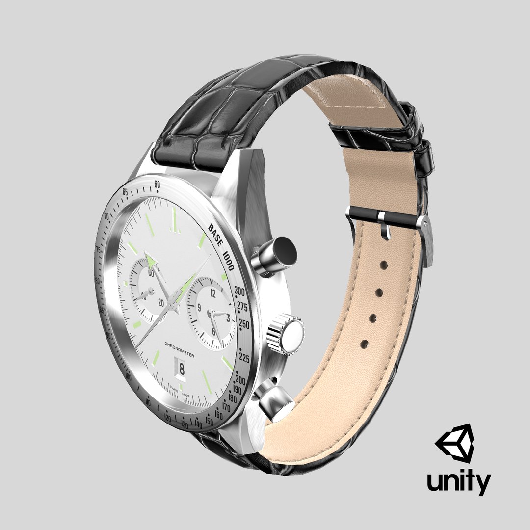 Chronometer Watch Closed Leather Bracelet White Dial 3D model https://p.turbosquid.com/ts-thumb/F2/Yb3qMv/dV/stemcell_unity_render/png/1725542552/1920x1080/fit_q87/567c546538634a8aaf4aacfbabc4a681c71e78fd/stemcell_unity_render.jpg