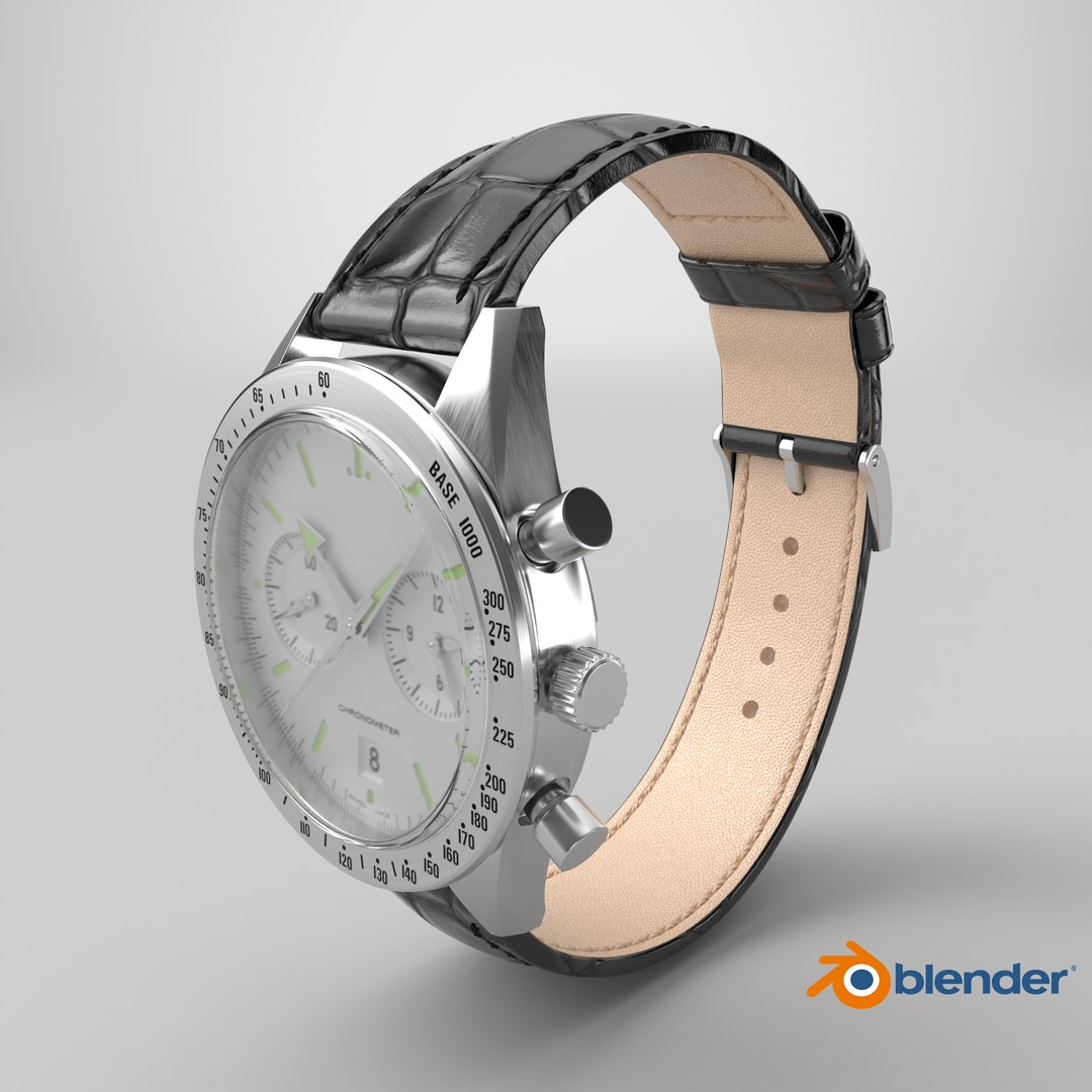 Chronometer Watch Closed Leather Bracelet White Dial 3D model https://p.turbosquid.com/ts-thumb/F2/Yb3qMv/zM/stemcell_blender_cycles_render/png/1725542536/1920x1080/fit_q87/d402e776dd496744a3d409a7d390d6a26fa6ba1d/stemcell_blender_cycles_render.jpg