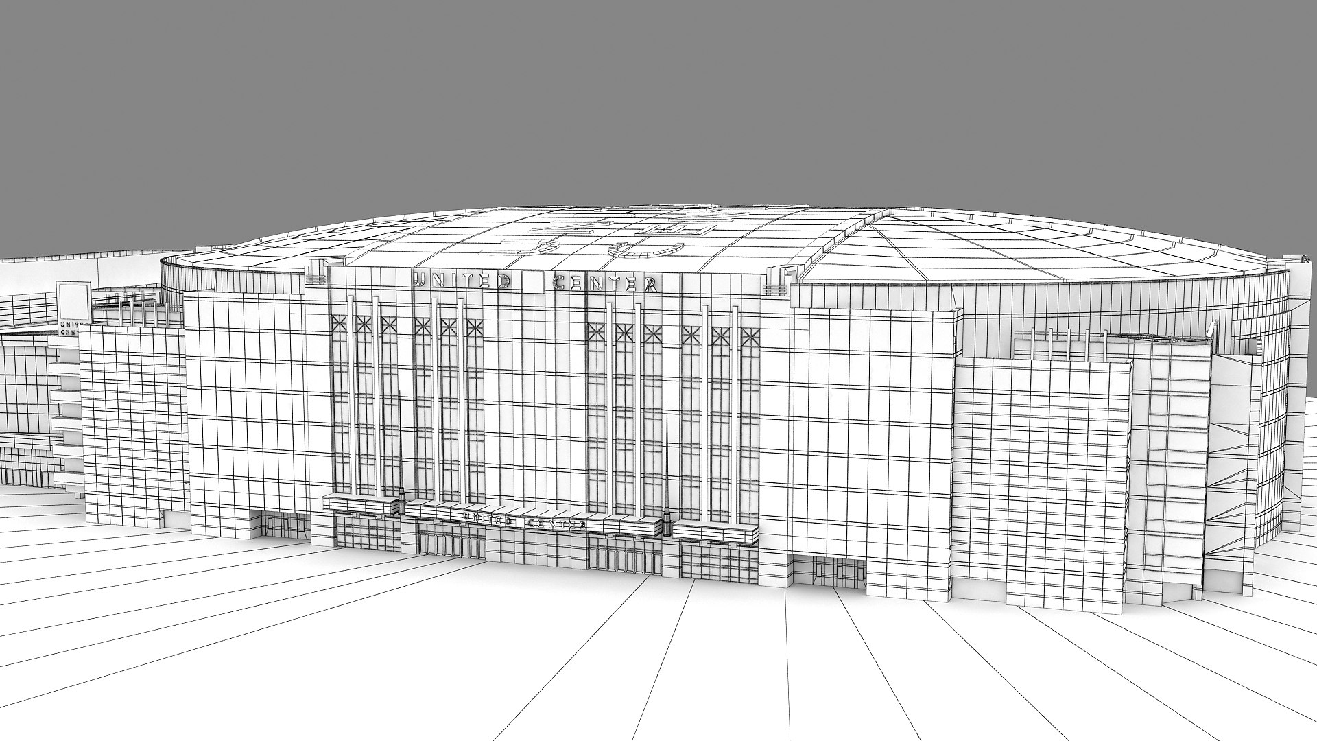 United Center Chicago 3D Model 3D - TurboSquid 2566810