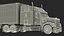 Heavy Duty Long Hood Truck with Semi Trailer