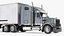 Heavy Duty Long Hood Truck with Semi Trailer