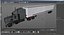Heavy Duty Long Hood Truck with Semi Trailer