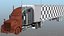 Heavy Duty Long Hood Truck with Semi Trailer
