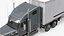 Heavy Duty Long Hood Truck with Semi Trailer