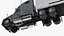 Heavy Duty Long Hood Truck with Semi Trailer