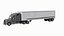 Heavy Duty Long Hood Truck with Semi Trailer