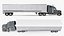 Heavy Duty Long Hood Truck with Semi Trailer