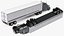 Heavy Duty Long Hood Truck with Semi Trailer