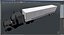 Heavy Duty Long Hood Truck with Semi Trailer