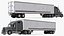 Heavy Duty Long Hood Truck with Semi Trailer