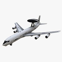 USAF Awacs Boeing E3 Sentry