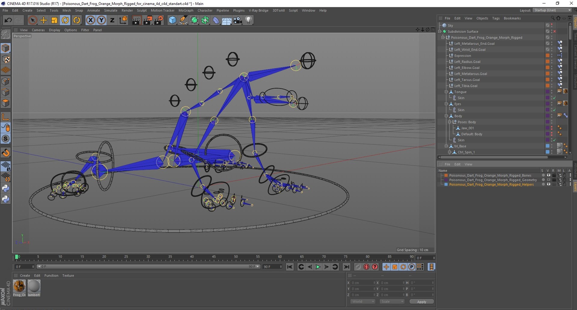 3D Poisonous Dart Frog Orange Morph Rigged for Cinema 4D https://p.turbosquid.com/ts-thumb/F2/h04uXU/GC/poisonousdartfrogorangemorphriggedforcinema4dmb3dmodel043/jpg/1709682903/1920x1080/fit_q87/72781d7d73c8667638711c5029621949709f2b37/poisonousdartfrogorangemorphriggedforcinema4dmb3dmodel043.jpg