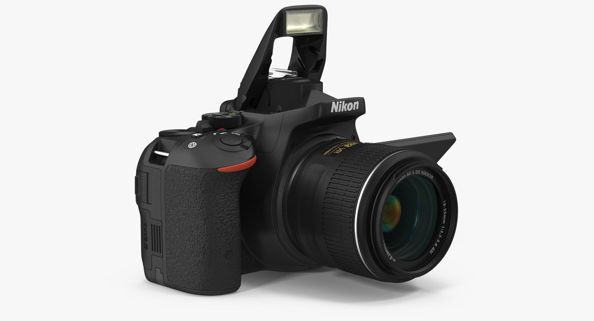 Nikon D5500 3D Model 3D model preview