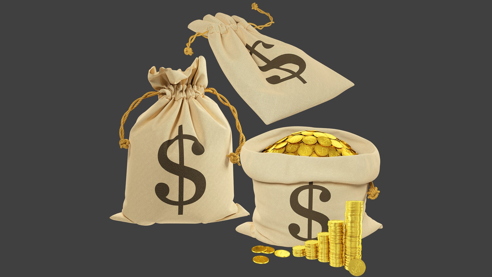 Bags of Coins Collection V3 model https://p.turbosquid.com/ts-thumb/F2/lNpSDX/Mk/bocc3_003/png/1663695654/1920x1080/fit_q87/7db6a9fdb5889d37faec07a182d791cfa8bb4ac8/bocc3_003.jpg