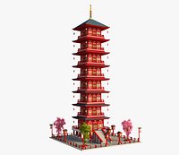 Long Japan Pagoda