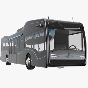 3D model mercedes benz future bus