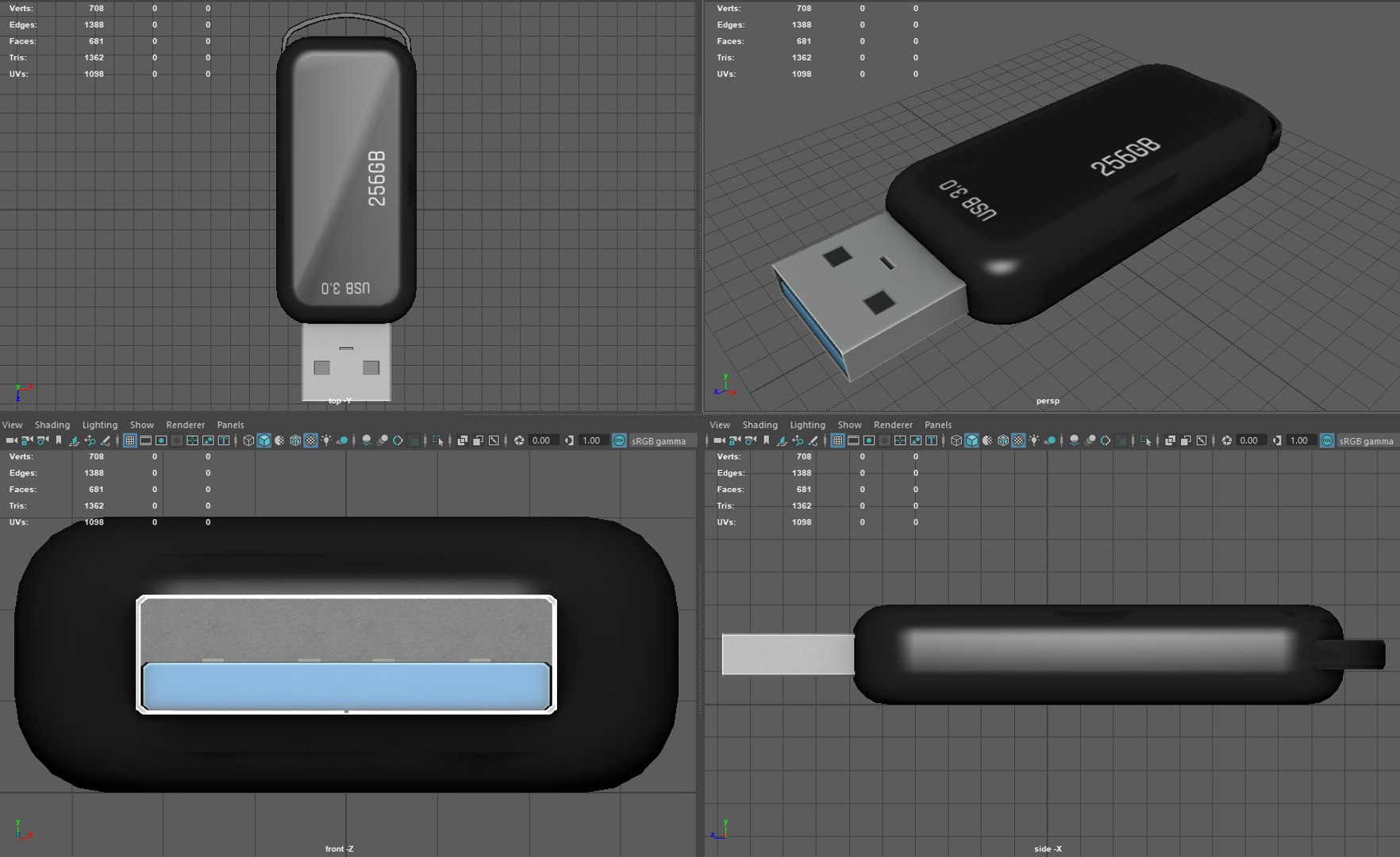 3D Pen Drive - TurboSquid 2120255