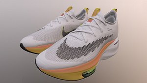 NIKE AIR ZOOM SHOES low-poly PBR 3D model