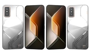 Infinix GT 30 Pro 5G Blade White 3D model