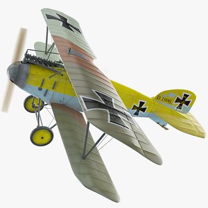 Albatros DIII WW1 Airplane(1)
