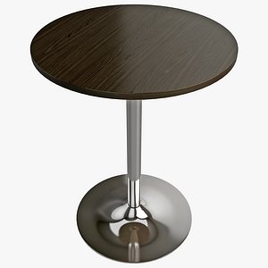 Winsome Wood Black and Chrome Pub Table