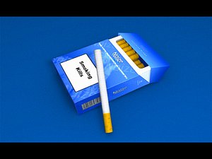 a packet of cigarettes