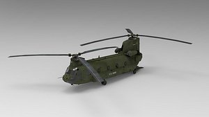 3D Boeing CH-47 Chinook