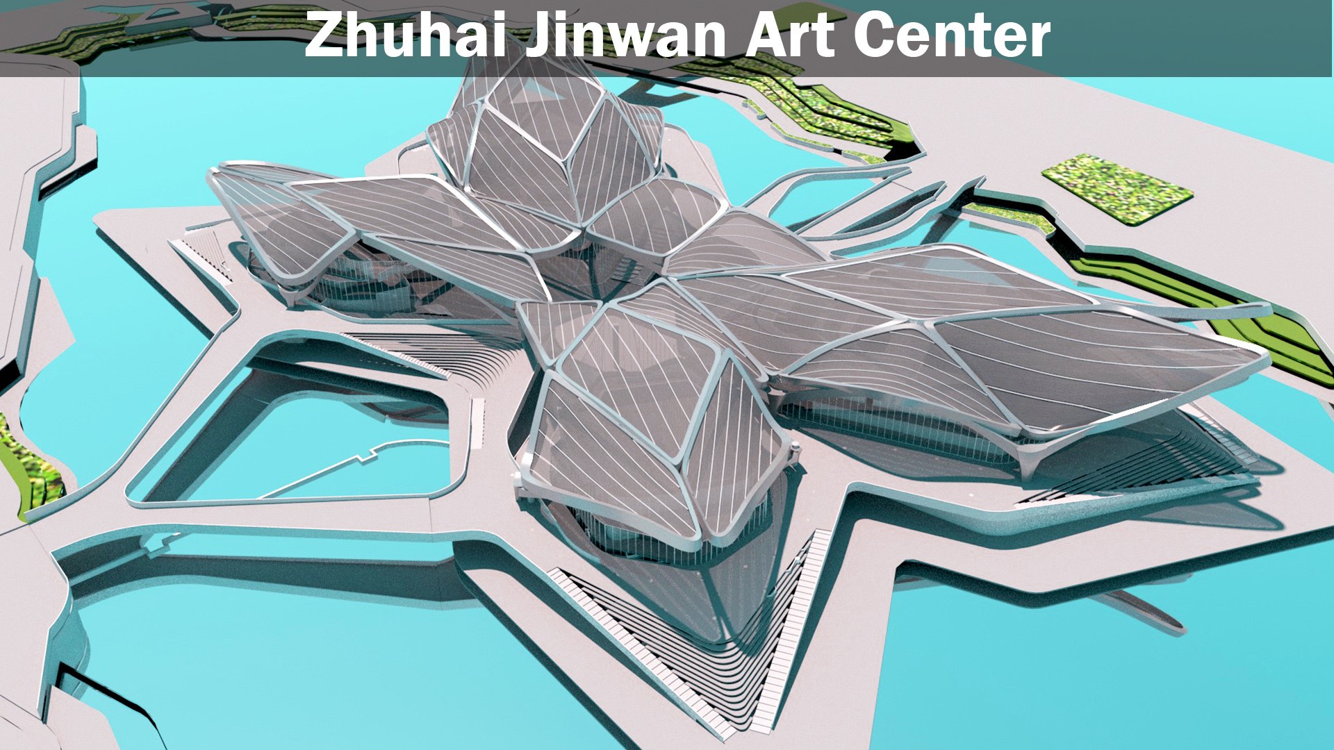 3D Zhuhai Jinwan Art Center - TurboSquid 2280855