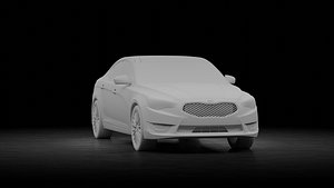 Kia Cadenza 2014 3D model