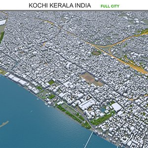 Kochi Kerala India 3D model